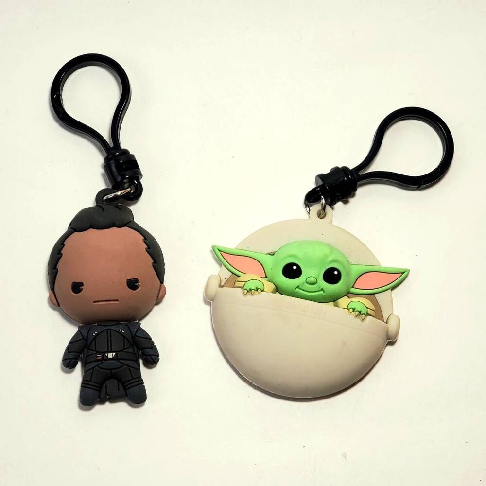 Star Wars 3-D Keychain Clips Toy Disney
